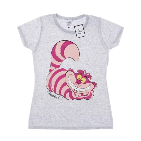 Alice In Wonderland Womens/Ladies Cheshire Cat Fitted T-Shirt