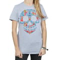 Miniatyrbillede 3 af 5: Coco Womens/Ladies Skull Cotton Boyfriend T-Shirt