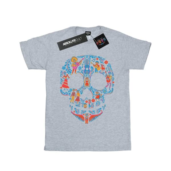 Coco Womens/Ladies Skull Cotton Boyfriend T-Shirt