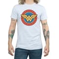 Miniatyrbillede 3 af 5: Wonder Woman T-shirt med logo til mænd