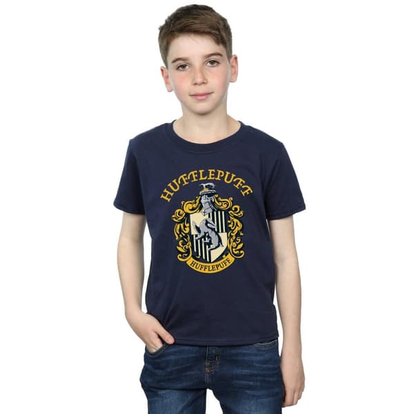 Harry Potter Hufflepuff T-shirt i bomull för pojkar