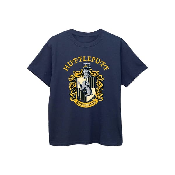 Harry Potter Hufflepuff T-shirt i bomull för pojkar