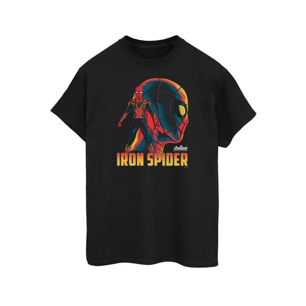Spider-Man Boyfriend-t-shirt i bomull för damer/damer
