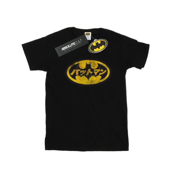 Batman Pojkvänströja i bomull med japansk logotyp - dam/dam