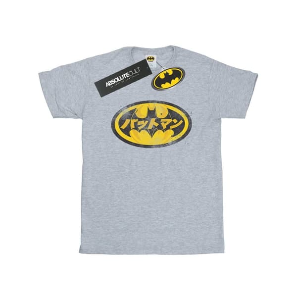 Batman Pojkvänströja i bomull med japansk logotyp - dam/dam