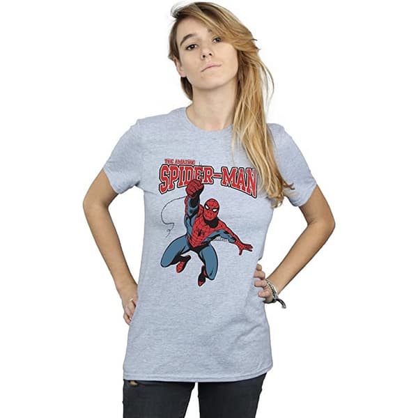Spider-Man Dam/Lady Leap T-shirt