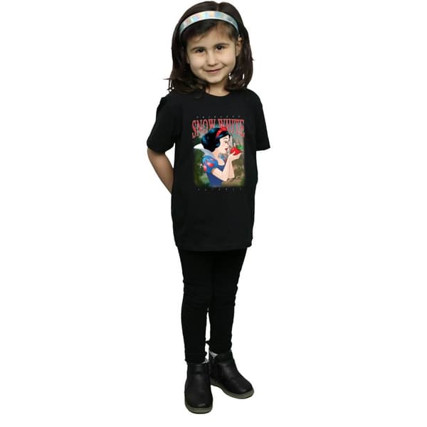 Snow White And The Seven Dwarfs Girls Montage Cotton T-Shirt