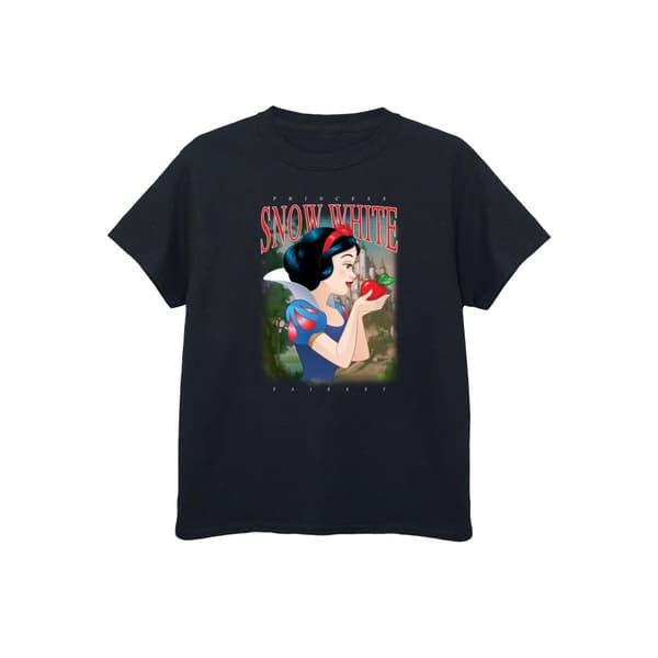 Snow White And The Seven Dwarfs Girls Montage Cotton T-Shirt
