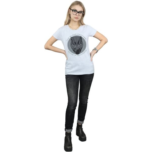 Black Panther Womens/Ladies Made In Wakanda Boyfriend T-Shirt