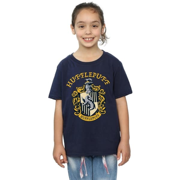 Harry Potter Girls Hufflepuff Cotton T-Shirt