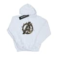 Miniatyrbild 1 av 5: Avengers Infinity War Unisex vuxen logotyp huvtröja i bomull
