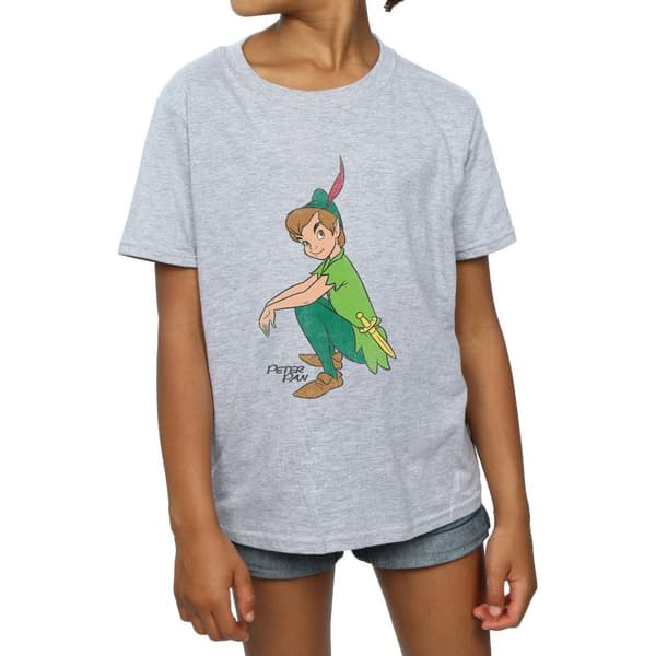 Peter Pan Klassisk bomulls-T-shirt för flickor