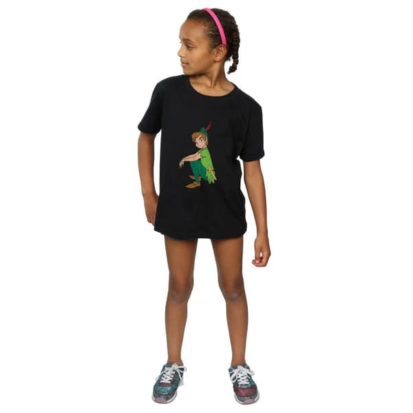 Peter Pan Klassisk bomulls-T-shirt för flickor