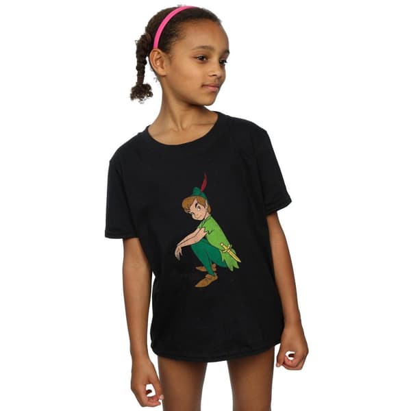 Peter Pan Klassisk bomulls-T-shirt för flickor
