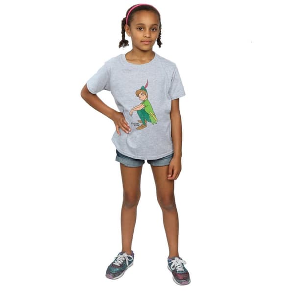 Peter Pan Klassisk bomulls-T-shirt för flickor