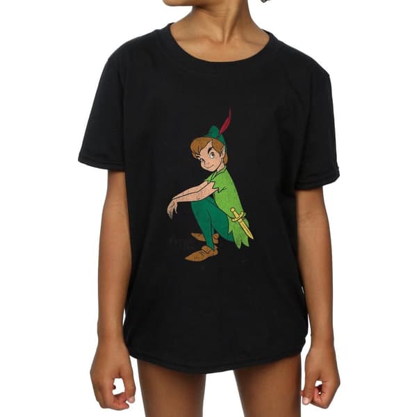 Peter Pan Klassisk bomulls-T-shirt för flickor