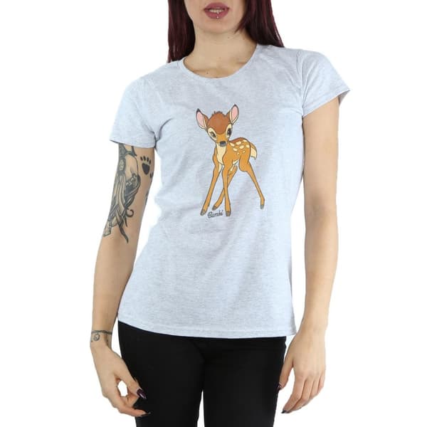 Bambi Womens/Ladies Classic Heather T-Shirt
