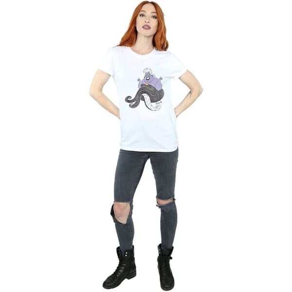 The Little Mermaid Dam/dam Ursula - Boyfriend-t-shirt i bomull
