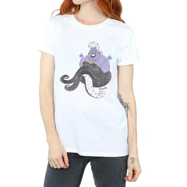 The Little Mermaid Dam/dam Ursula - Boyfriend-t-shirt i bomull