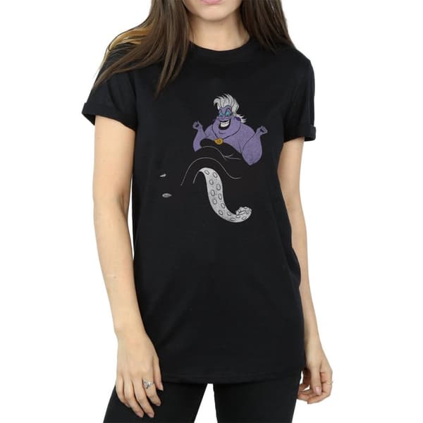 The Little Mermaid Womens/Ladies Ursula Cotton Boyfriend T-Shirt