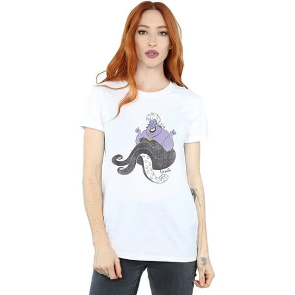 The Little Mermaid Dam/dam Ursula - Boyfriend-t-shirt i bomull