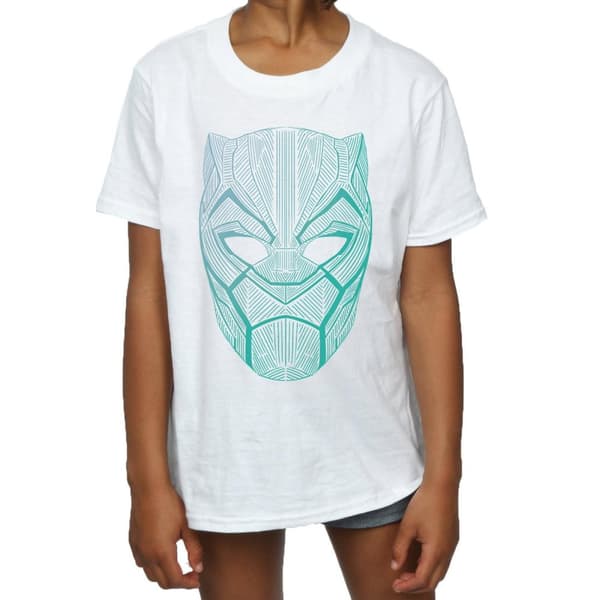 Black Panther Girls Cotton T-Shirt