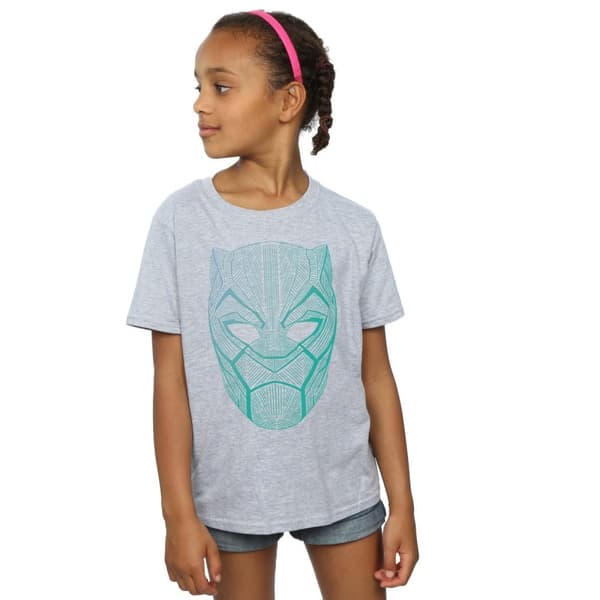 Black Panther Girls Cotton T-Shirt