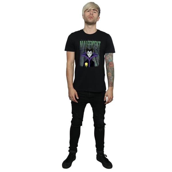 Maleficent Mens Montage Cotton T-Shirt