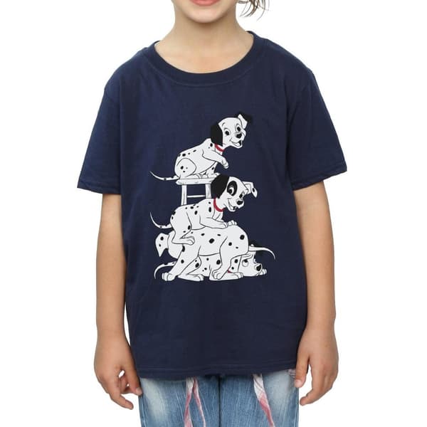101 Dalmatians Girls Chair Cotton T-Shirt