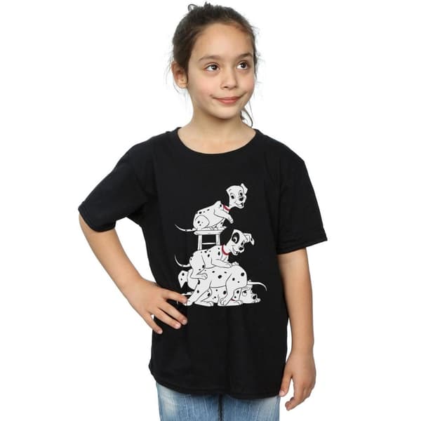 101 Dalmatians Girls Chair Cotton T-Shirt