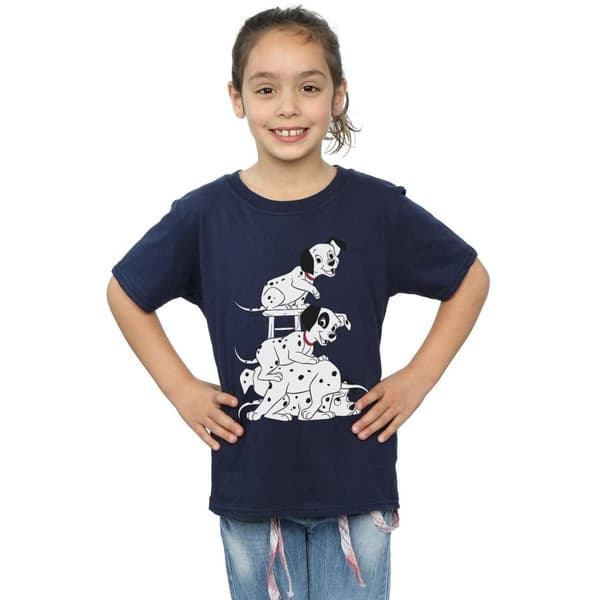 101 Dalmatians Girls Chair Cotton T-Shirt