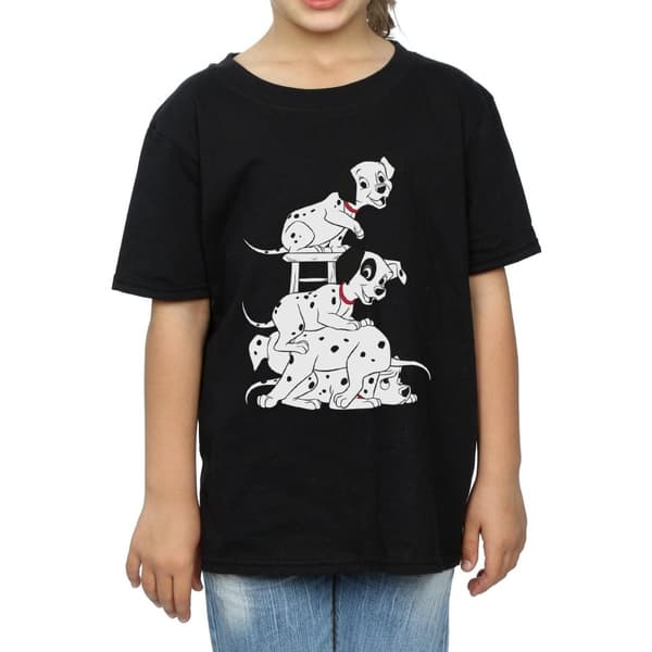 101 Dalmatians Girls Chair Cotton T-Shirt