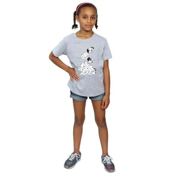 101 Dalmatians Girls Chair Cotton T-Shirt