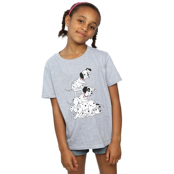 101 Dalmatians Girls Chair Cotton T-Shirt