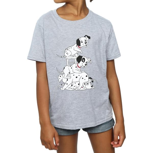 101 Dalmatians Girls Chair Cotton T-Shirt