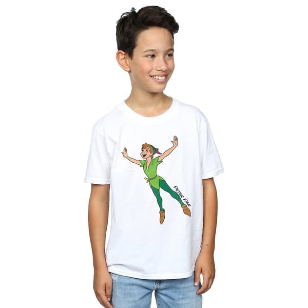Peter Pan Classic Flying T-shirt i bomull för pojkar