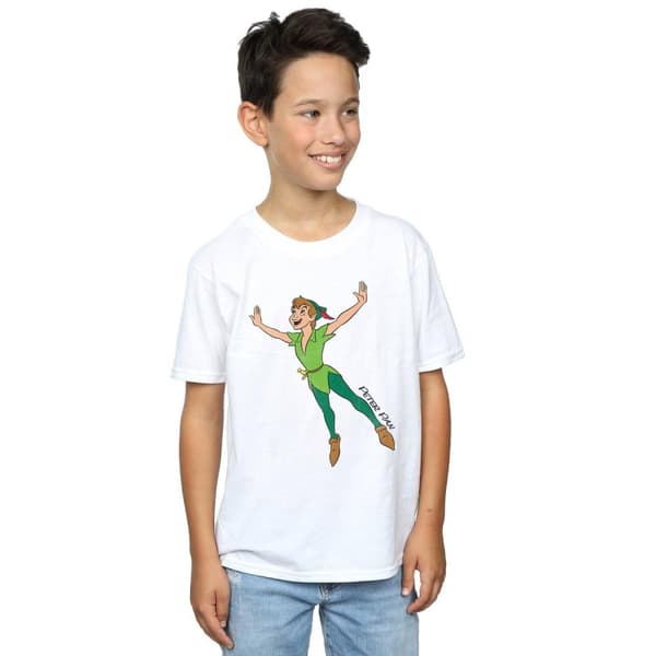 Peter Pan Classic Flying T-shirt i bomull för pojkar