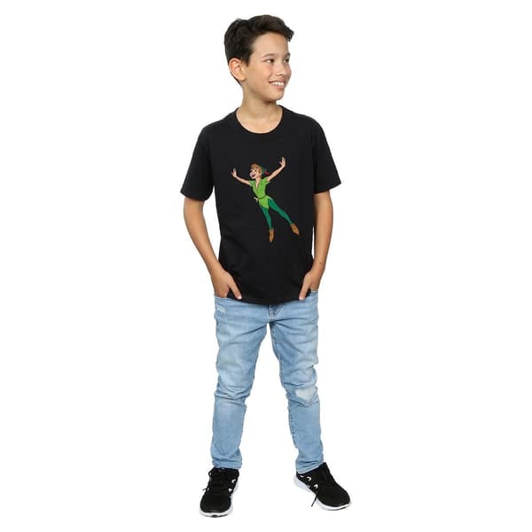 Peter Pan Classic Flying T-shirt i bomull för pojkar