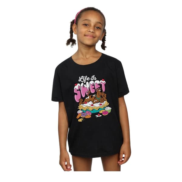 Scooby Doo Girls Life Is Sweet Cotton T-Shirt