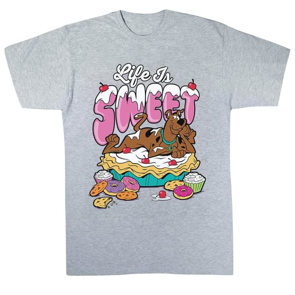 Scooby Doo Girls Life Is Sweet Cotton T-Shirt