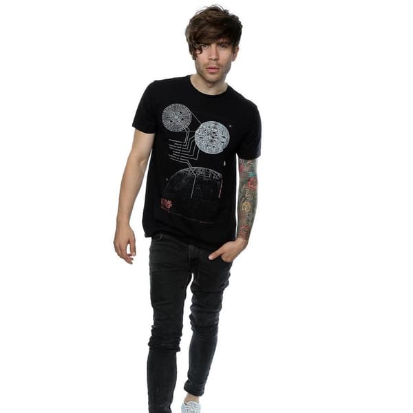 Star Wars: Rogue One Dödsstjärnans planer - bomulls-T-shirt för herrar