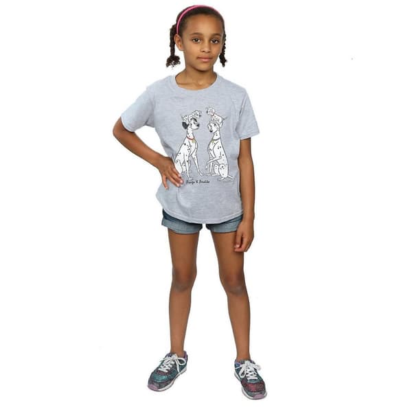101 Dalmatians Girls Pongo And Perdita T-Shirt