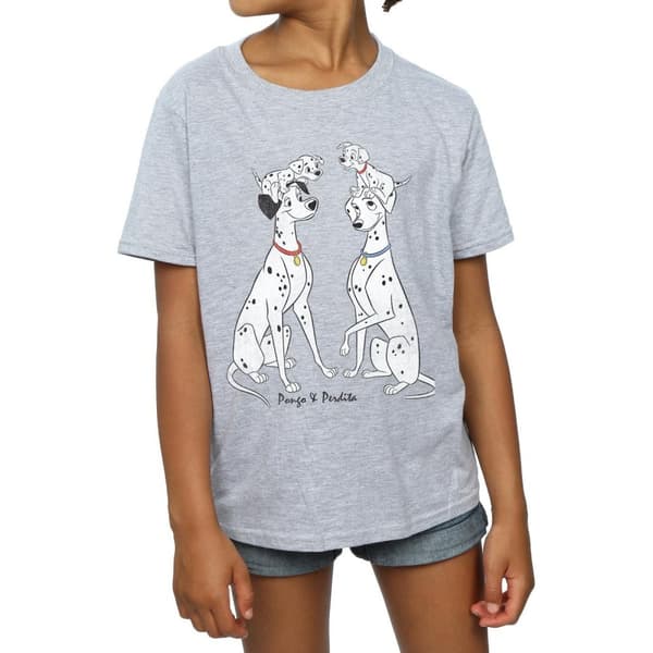 101 Dalmatians Girls Pongo And Perdita T-Shirt