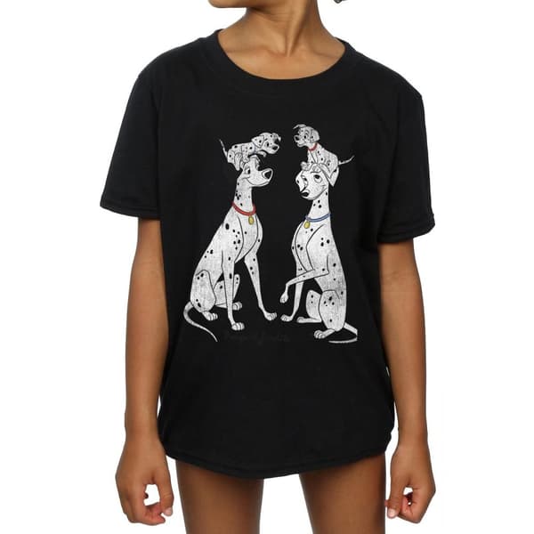 101 Dalmatians Girls Pongo And Perdita T-Shirt