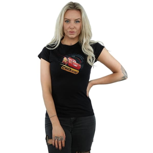 Cars Dam/Tjej Blixten McQueen T-shirt i bomull