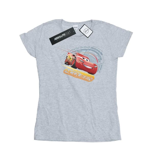Cars Dam/Tjej Blixten McQueen T-shirt i bomull
