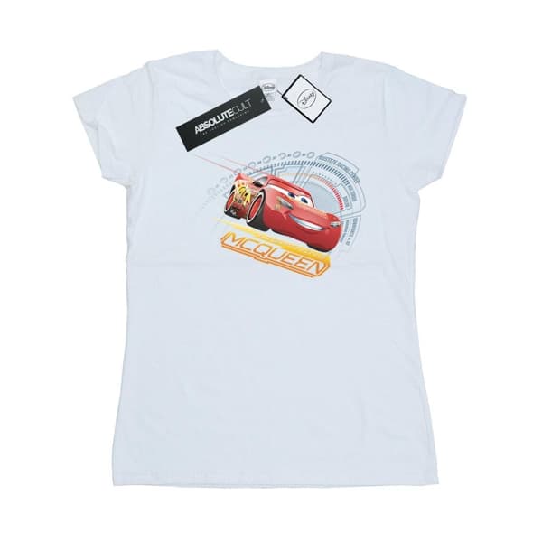 Cars Dam/Tjej Blixten McQueen T-shirt i bomull