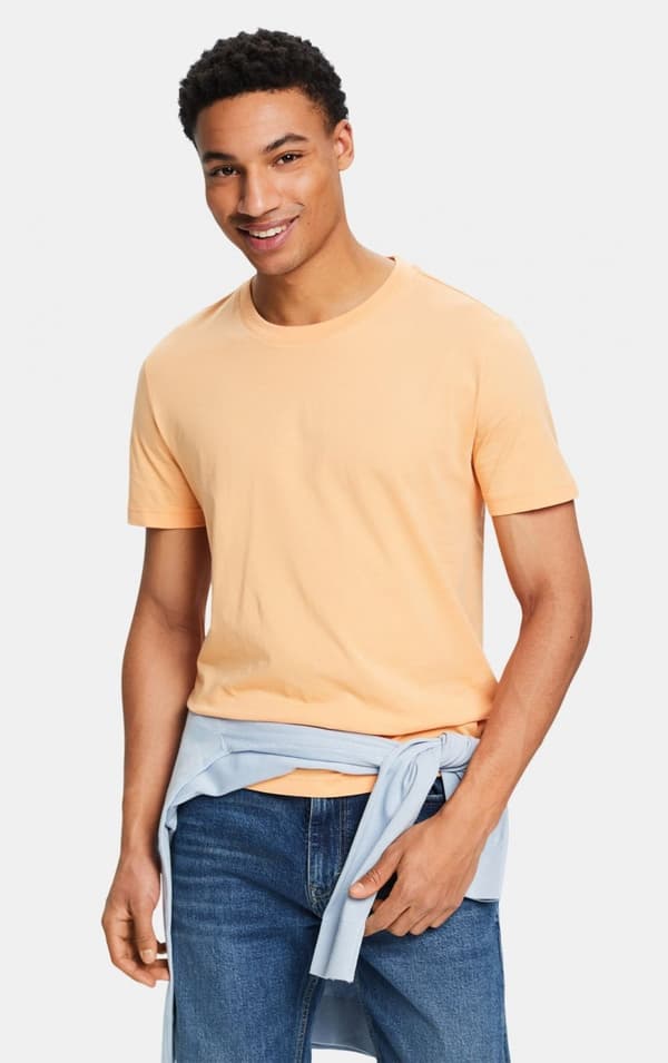 Esprit - T-shirt 993EE2K303 Rundhals, Slim