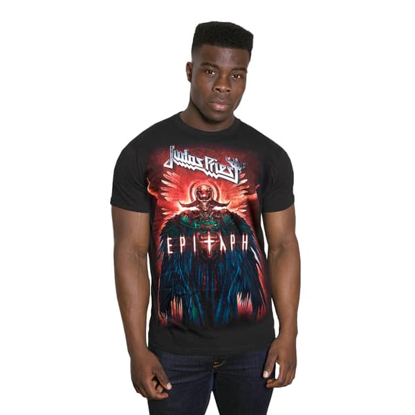 Judas Priest Unisex Adult Epitaph Jumbo Cotton T-Shirt
