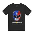 Miniatyrbillede 1 af 2: Power Rangers Boys Spliced Head T-Shirt